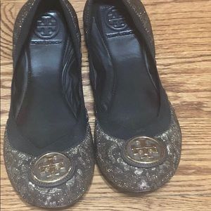 Tory Burch Brown Toned Shoes